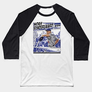 Noah Syndergaard Los Angeles D Comic Baseball T-Shirt